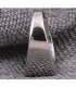 MJ054 - Korean fashion simple titanium steel men's ring